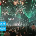 inglid ja AI - slush 2024 lava